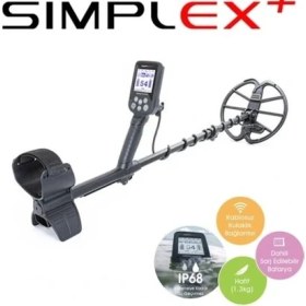 Resim Simplex+ Yeni Define Metal Altın Dedektörü, Su Geçirmez, Yeni Ver 