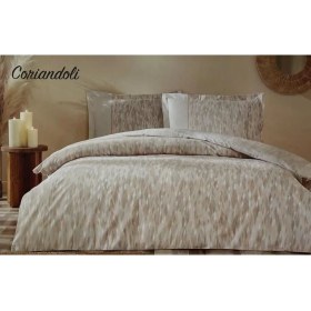 Resim MCM Group Özdilek Çift Kişilik Ranforce Nevresim Takımı Coriandoli Somon 