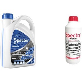 Resim Mavi Antifriz + Kırmızı Antifriz 