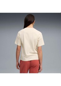 Resim Puma Her Kadın Grafik Baskılı Geniş Kesim Tişört 688149 87 Beyaz 