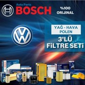 Resim Vw Polo 1.4 Bosch Filtre Bakım Seti 2007-2010 (495584534) 