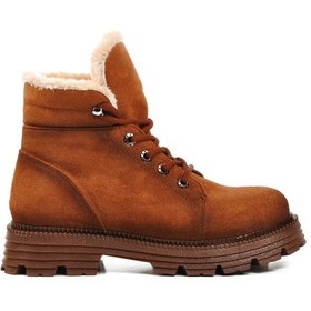 Resim Taba Süet Kadın Bot 354122 Z Taba Suet Taba 