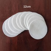 Resim 12cm DIY Seramik Yüksek Sıcaklık Dayanıklı Yapışmaz Fiber Washi Karolar, Kil ve Kil Rafı için Glaz Adheshyon Önleme için Alüminosilikat Fiber Kağıt Pedleri, Seramik Yapım Araçları Seti, Noel ve Cadılar Bayramı Hediyeleri için İdeal 