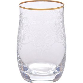 Resim Decorium M01125 Su Bardağı 6 Prc Morano Altın 