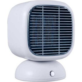 Resim Createtech Zamanlayıcı Ptc Masaüstü Isıtıcı Fonksiyonlu El Beyaz -ayak Uy 