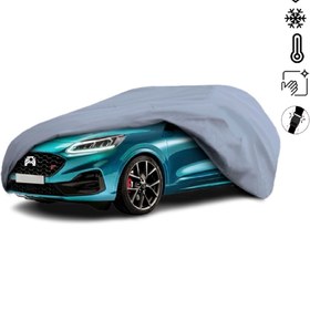 Resim Teksin Ford Kuga 3 (2019-) Araba Brandası Miflonlu Su Geçirmez Araba Brandası Uv Koruyuculu 