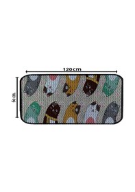 Resim Aktunç Elekli Tuvalet Desenli Önü Kedi Kumu Paspası 60x120 Cm Desen 6 