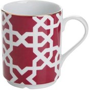Resim Porland Morocco Desen Kupa 340cc 4'lü 04AP018899 Renkli 