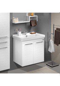 Resim Orka Perge 65 Cm Mdf Banyo Dolabı Takımı Çok Renkli 