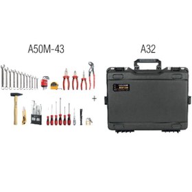 Resim Genel Markalar 43 Parça Mekanikçi Alet Seti (A32 ÇANTA İÇİNDE) 