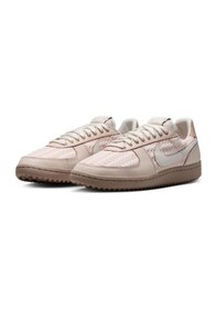 Resim Nike Fıeld General Leather Unisex Sneaker Hakiki Deri Günlük Spor Ayakkabı Krem Krem 