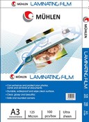Resim Mühlen A3-125 A3 Boyutlu 125 Mikron 100 Adet Laminasyon PVC Filmi 