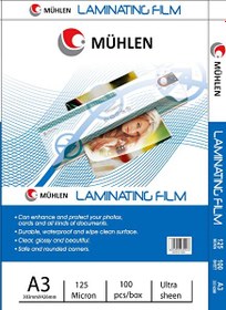 Resim Mühlen A3-125 A3 Boyutlu 125 Mikron 100 Adet Laminasyon PVC Filmi 