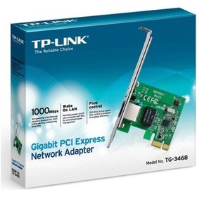 Resim TP-LINK TG-3468 Gigabit 1port PCIe 1X Ethern t 