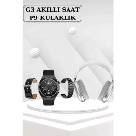 Resim Nemere Yeni Nesil Sesli Görüşme Akıllı Saat ve Powerbank Çoklu Şarj Girişli Bluetooth Kulaklık Nab 