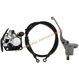 Resim Kuba Kb 150-25 Ön Fren Merkezi Komple Set 