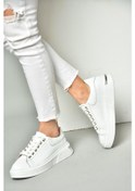 Resim Fox Shoes P555020003 Beyaz Hakiki Deri Kadın Spor Ayakkabı Sneakers Beyaz 
