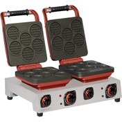 Resim OMAKE Waffle Makinesi WFL21.E22 Z5F Kare Çiftli 0501 