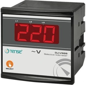 Resim Tense Dijital Voltmetre Seçmeli, 96X96 