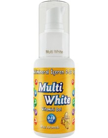 Resim Multi White Muz Aromalı Çocuk Diş Macunu 50 Ml 