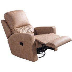 Resim Helen Tekli Berjer Rehome Helen Tv Koltuğu 80x92x105 Cm Açık Kahverengi 