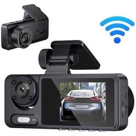 Resim Wenlin Araba Sürüş Kaydedici Çok Dilli Geniş Açı Dash Cam 