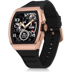 Resim Watch - M1 Siyah Bronz Nabız Adım Uyku Tansiyon Ölçer Akıllı Saat 