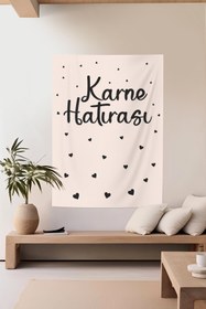 Resim Karne & Mezuniyet Törenine Özel Duvar Örtüsü (#55) - 75 X 50 