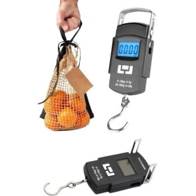 Resim Al-Fil Teknoloji Profesyonel El Terazisi El Kantarı 50 kg Dijital Göstergeli Tartı 