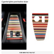 Resim Mini F65 F66 F67 Araba Sigara Çakmağı Panel Deri Çıkarma Sigara Için Pualsimth For F66 F67 1 Piece Set 