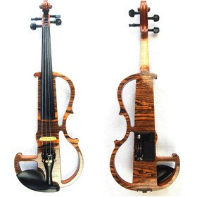 Resim Kinglos KNG MWDS-1902 Elektro Keman 4/4 (Profesyonel - Silent) | Kulaklık Çıkışlı Sessiz Çalışma Modu, Modern Tasarım, Taşıma Çantalı Set 