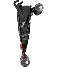 Resim Twin Techno İkiz Bebek Arabası Black Gri 