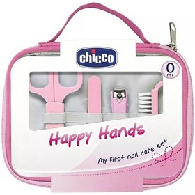 Resim Chicco Happy Hands Tırnak Bakım Seti Pembe 