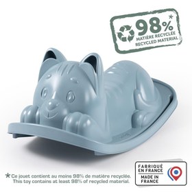 Resim Smoby Life Sallanan Tahterevalli - Gri Kedi Efektli 830109 