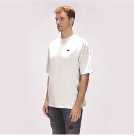 Resim Bad Bear Damon Oversize Erkek T-shirt - Kırık Beyaz 