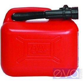 Resim Eval Yakıt Bidonu 5lt Miktar Göstergeli Hortumlu 