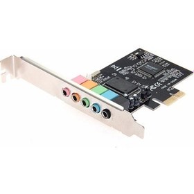 Resim 4836 Pci-E Ses Kartı 5.1 Kanal Express Masaüstü Pc Card 