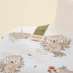 Resim Çift Katlı Muslin Emzirme Önlüğü - Koala 