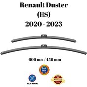 Resim Renault Duster Hs 2020 2021 2022 2023 Uyumlu Ön Cam Muz Tipi Silecek Süpürgesi Seti 650/400mm Silbak 