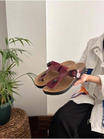 Resim Behtah Kundura Ortopedik Çok Rahat Erkek Parmak Arası Terlik Günlük Sahil Plaj 