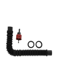 Resim Folinda Ev Ve Bahçe İçin Siyah Plastik Yağmur Suyu Toplama Bardakları Bağlantı Seti - İki Bardak Entegre Edici, Su Tasarrufu Ve Verimlilik Artırıcı 