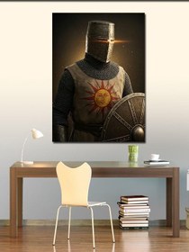 Resim Kanvas Tablo Zırhlı Şövalye, 70 x 100 CNVSDKEY141248 