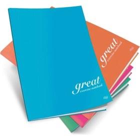 Resim 100/4 A-4 Plasti̇k Kapak Defter(Great) 12 4 