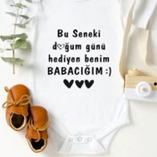 Resim Deniz Yüksel Bu Seneki Doğum Günü Hediyen Benim Babacığım Body Zıbın 