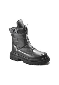 Resim Beety 23bk40.105 Hakiki Deri Siyah Casual Kadın Bot Siyah 