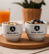 Resim Bk Gift Kişiye Özel İsimli 2li Çerezlik Kase-7 Yeni Ev Hediyesi Önerileri, Misafir Sunum Ürünü, Çay Yanı Kase Kobitmeyencom34792 Bk Gift 