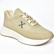Resim Fox Shoes P848531504 Bej Kumaş Kadın Spor Ayakkabı Bej 