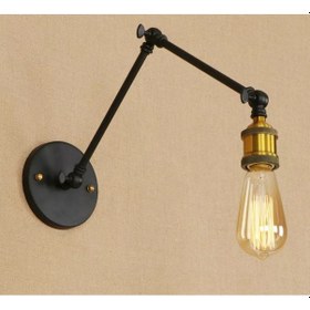 Resim Mylights Retro Mafsalı Aplik Rustik Aplik Bronz 