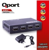 Resim Qport Q-Spl4 4'Lü Hdmı Çoklayıcı. Full Hd 