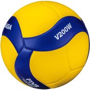 Resim Mikasa V200W FIVB Onay 5 No Voleybol Maç Topu 